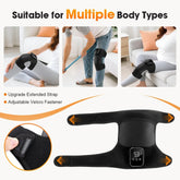 Knee Heating Vibration Massage Joint Physiotherapy Hot Compress Massager Elbow Shoulder Support Thermal Knee Pad Relieve Arthrit - GBTech