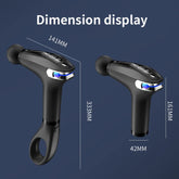 Portable Massage Gun Percussion Massager Professional Deep Muscle Massager For Body Neck Back Relaxation Fitness Slimming - GBTech