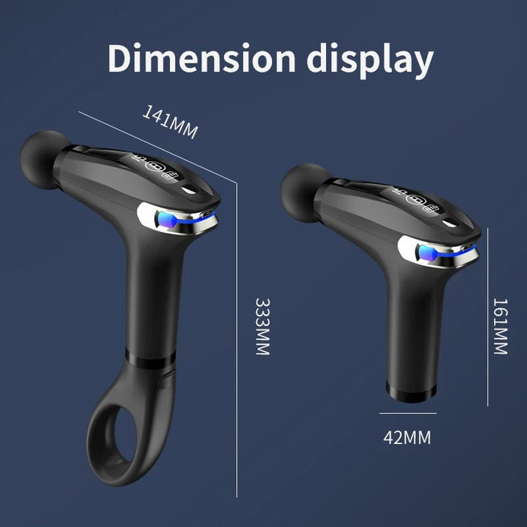 Portable Massage Gun Percussion Massager Professional Deep Muscle Massager For Body Neck Back Relaxation Fitness Slimming - GBTech