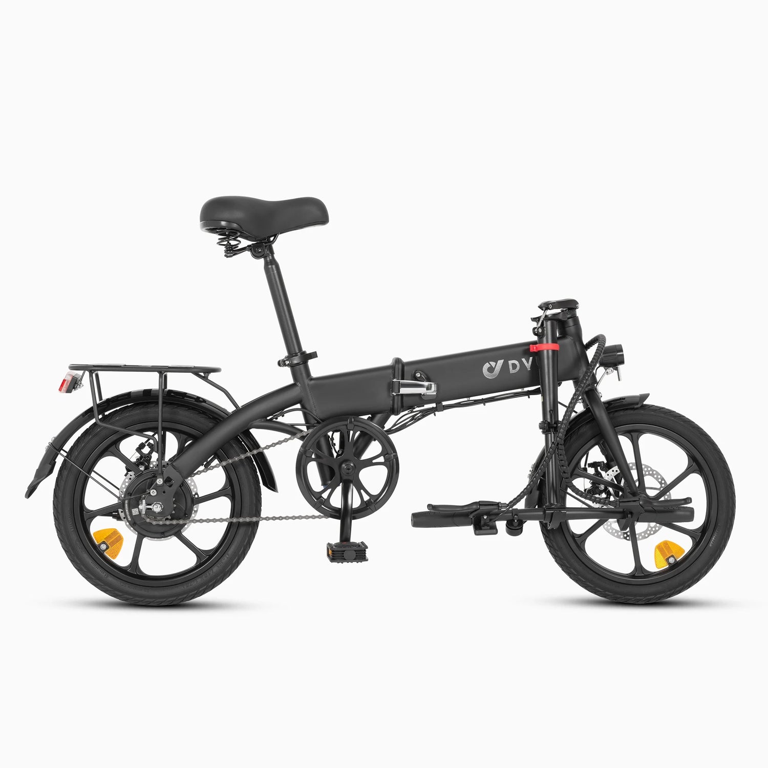 16 - Inch Folding Electric Bike Mini Electric Bike, Lithium Battery Steel Lightweight Adult Electric Bike - GBTech