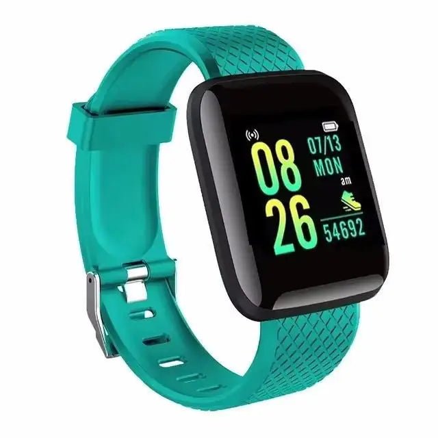 Smart Watch Sport Fitness Bracelet Control Music Message Display Pedometer Bluetooth Connect Smartwatch 116 Alarm Clock Weather - GBTech