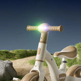 2 - in - 1 Balance Bike Trike Mini Bicycle with Training Wheels Removable Pedal Headlight Adjustable Seat Lightweight Scooter - GBTech