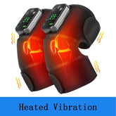 Thermal Knee Massager 3 in 1 Shoulder Knee Elbow Heating Massage Support Brace Rechargeable Vibration Pad Machine Muscle Relax - GBTech