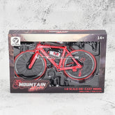 Mini 1:8 New Model Alloy Bicycle Diecast Finger Mountain Simulation Metal Bend Road Bike Collection Gifts Toys for children - GBTech