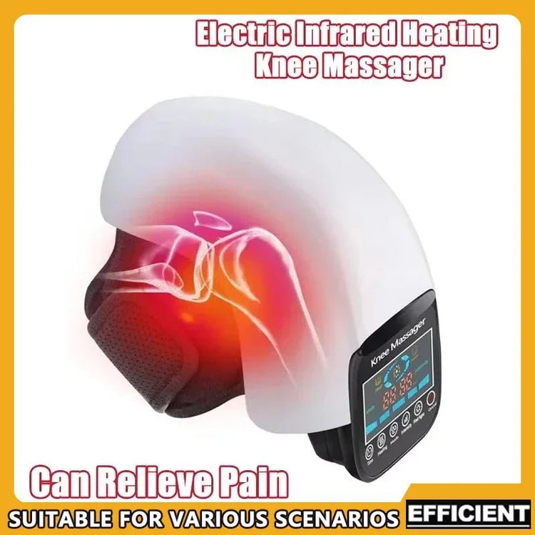 Electric Infrared Heating Knee Massager with Air Pressure And Vibration Physiotherapy Instrument for Knee Pain Relief Rehabilita - GBTech
