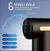 Mini Muscle Massage Gun Protable Body Massager Deep Handheld Percussion Massager for Body Back and Neck Leg - GBTech