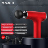 Massage Gun Portable Percussion Pistol Massager For Body Neck Deep Tissue Muscle Relaxation Gout Pain Relief Fitness - GBTech