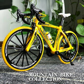 Mini Alloy Mountain Bike Finger Bicycle Model Toy Desktop Decoration Crafts for Cycling Lovers 1:10 Scale Die - Cast - GBTech