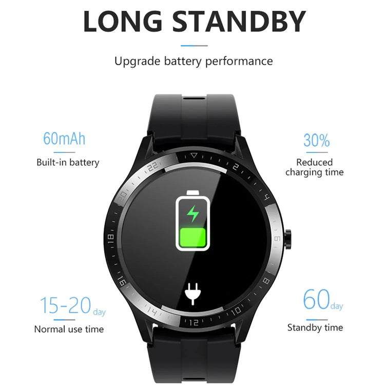 Fitness Tracker Smart Watch 1.28 Inch HD Display Sports Smartwatch Health Monitoring IP67 Waterproof Watches Men Women - GBTech