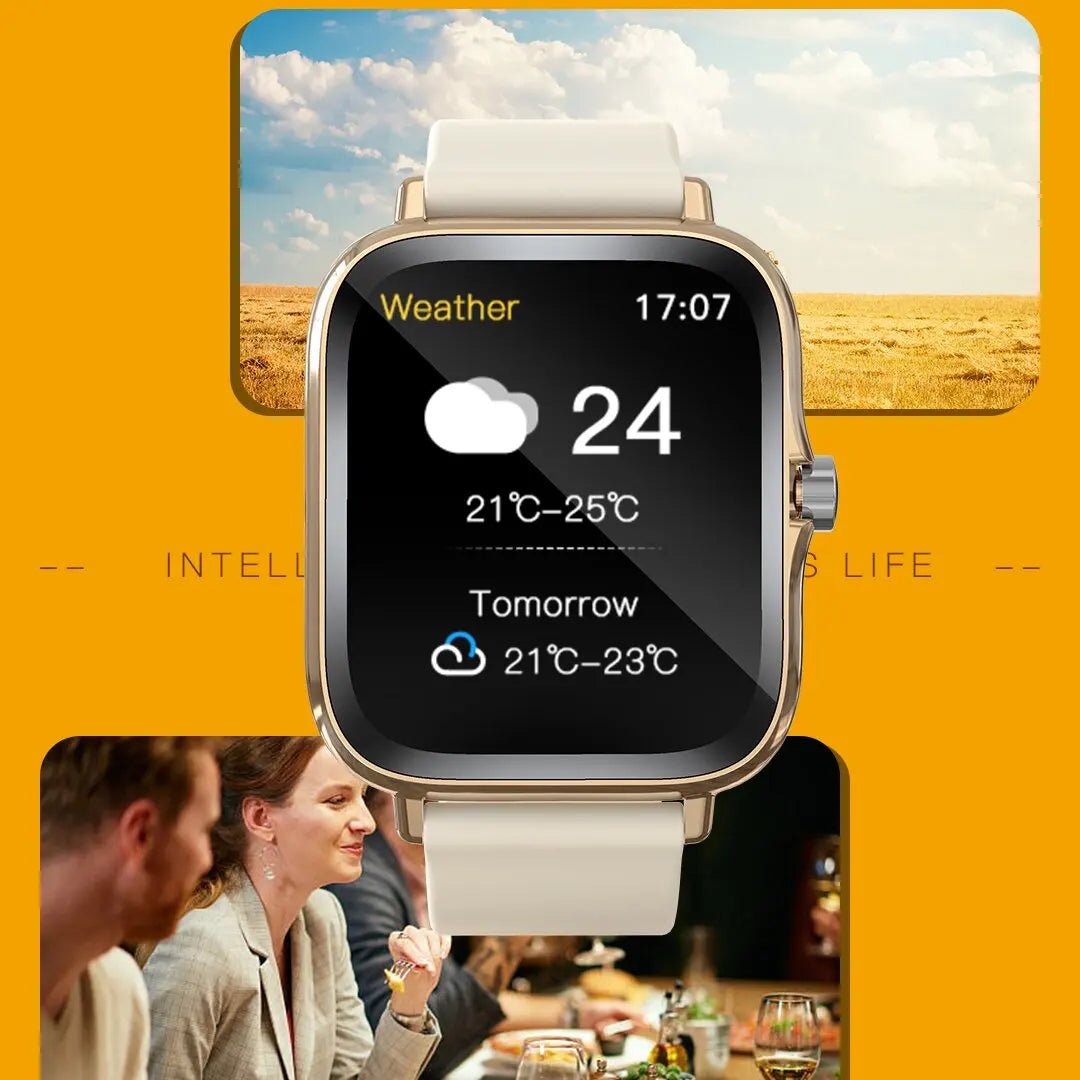 Sport Smart Watch Fitness Clock Health Monitor Waterproof Smartwatch Bluetooth Call Watches for Men Women IOS Xiaomi Huawei 2025 - GBTech