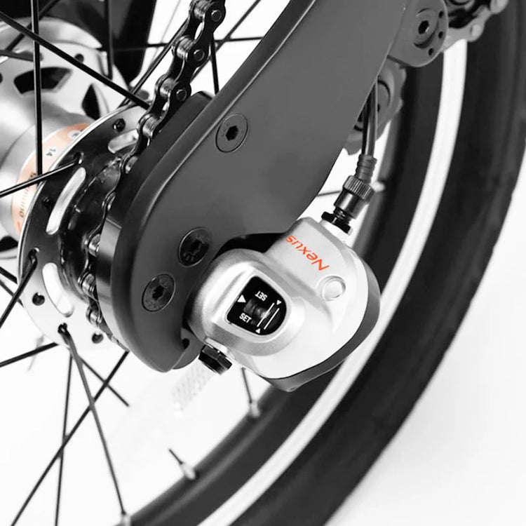 Qicycle 16inch Electric Fold bicycle Mini ebike EF1 electric assist bike Smart Ultra - light Aluminum Alloy Folding Electric Bike - GBTech