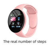 D18 Smart Watch - Heart Rate Monitor Fitness Digital Watch for Men & Women - GBTech