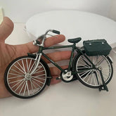 1:10 Model Mini Retro Alloy Bicycle Diecast Mountain Metal Bike With Inflation Pump Simulation Collection Gifts Toys for boys - GBTech
