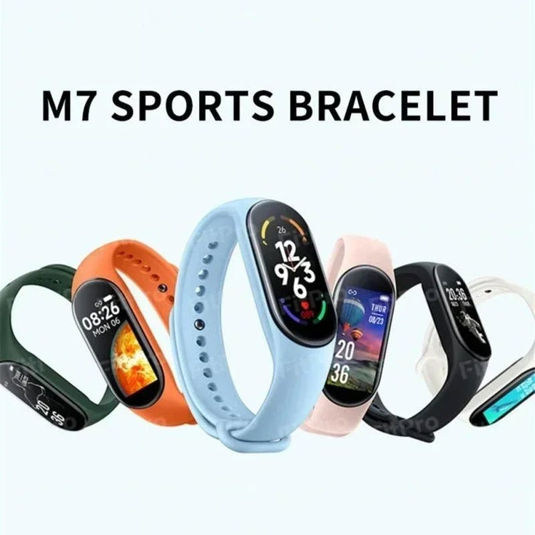 M7 Smart Watch Men Women Smartband Heart Rate Smartwatch Fitness Tracker Blood Pressure Sport Smart Bracelet for xiaomi iPhone - GBTech
