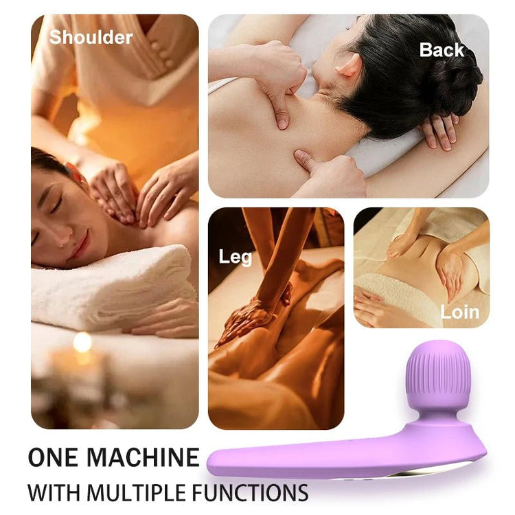 Portable Massage Gun 19 Mode 4 Speed Personal Handheld Vibrating Massager Deep Tissue Muscle Percussion Massager For Full Body - GBTech