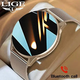 LIGE New Smart Watch 2025 Wireless Charging Smartwatch Bluetooth Calls Watches Men Women Fitness Bracelet Custom Watch Face +Box - GBTech