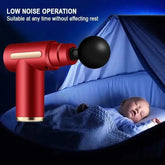 Fascial Massage Gun Electric Percussion Pistol Massager Body Neck Back Deep Tissue Muscle Relaxation Fitness Tool For Shoulder - GBTech