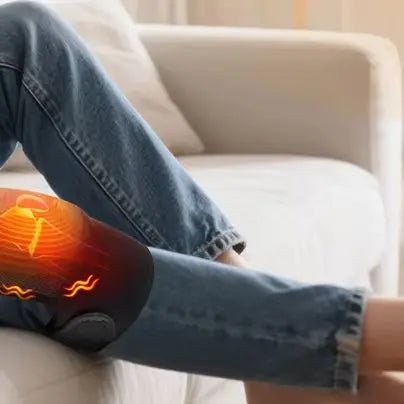 Electric Knee Heating Pads Multifunctional Heated Shoulder Elbow Knee Pad Portable 6 Gear Hot Compress Knee Brace USB Charging - GBTech