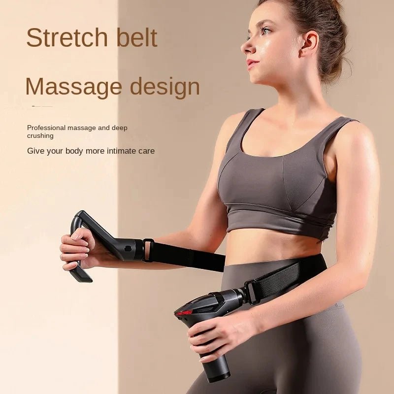 Hot Selling Long - handle Electric Massage Gun: Multifunctional for Muscle Relaxation, Deep Tissue Percussion Relief - GBTech