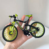 1:10 Mini Alloy Bicycle Diecast Model Finger Mountain Miniature Metal Bike Racing Toy Simulation Collection Toys for boys - GBTech