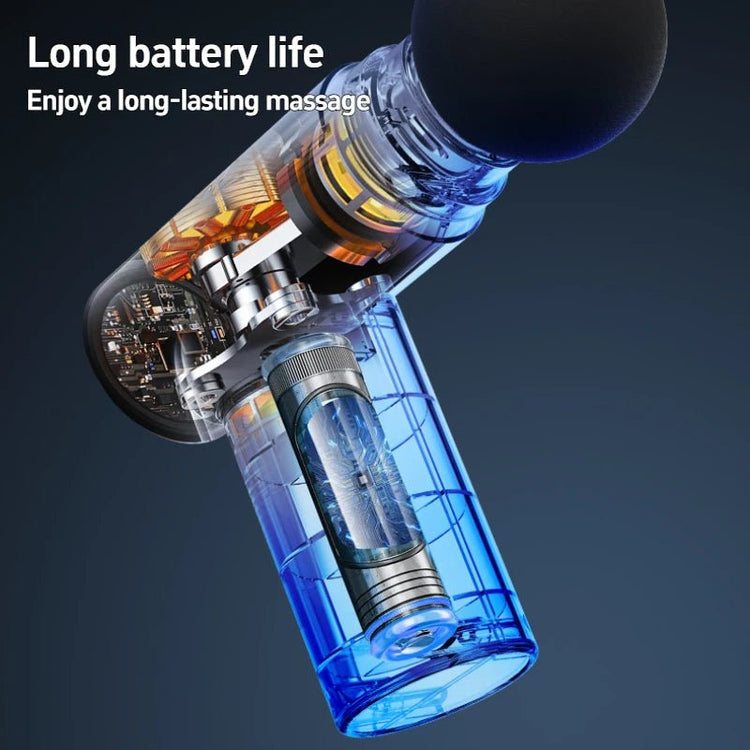 Fascial Massage Gun Electric Percussion Pistol Massager Body Neck Back Deep Tissue Muscle Relaxation Fitness Tool For Shoulder - GBTech