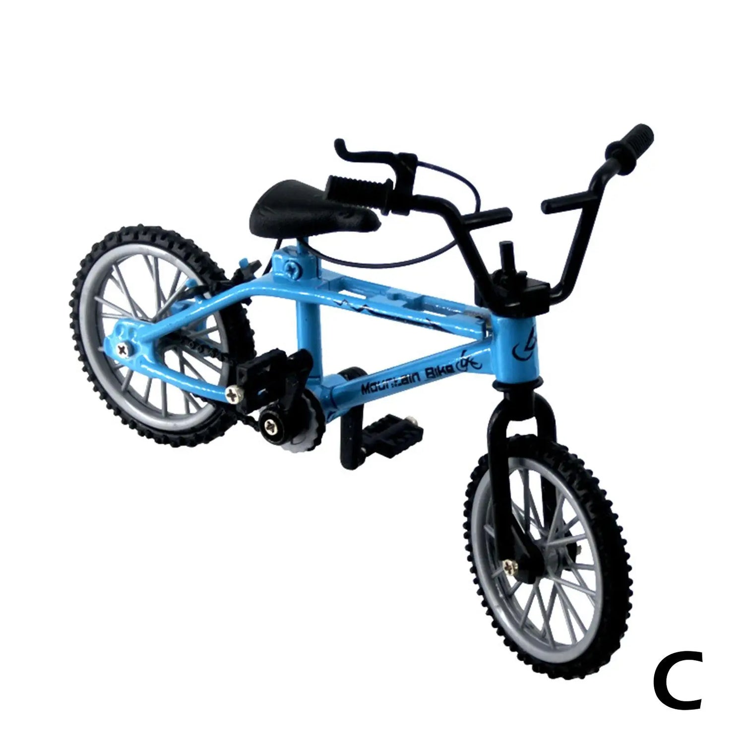 1pcs Retro Alloy Mini Finger BMX Bicycle Assembly Bike Model Toys Gadgets Gift Toys Model Mini Portable Bike For Kid - GBTech