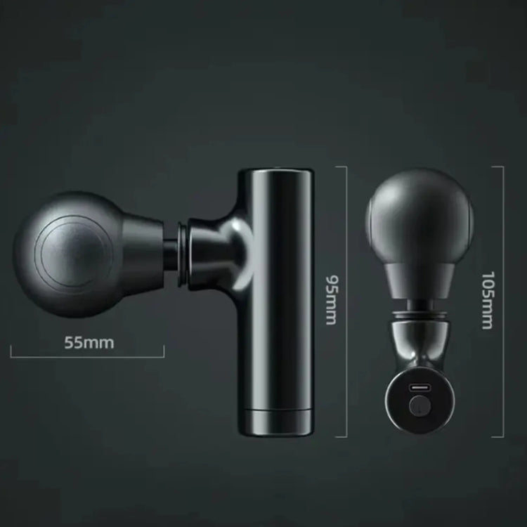 1pc Massage Gun, Deep Tissue Muscle Handheld Percussion Massager For Body, Back And Neck, Ultra Compact Elegant Design - GBTech