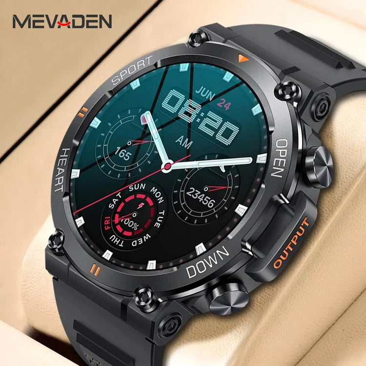 MEVADEN 1.39 Inch HD Bluetooth Call Smart Watch Men Sports Fitness Tracker Heart Monitor 400mAh Smartwatch For Android IOS MD56 - GBTech