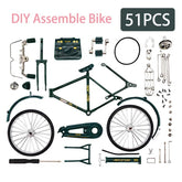 51PCS Mini Alloy Bicycle Model Metal Bike Sliding Assembled Version Simulation Collection Gifts for Children Toy - GBTech