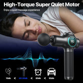 Massage gun，Deep Tissue Massager Gun ，Percussion Massager for Pain Relief with 8 Massage Heads &99 Speeds - GBTech