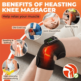 AA81 - Electric Heated Knee Massager 3 - In - 1 Joint Elbow And Shoulder Pain Reliever Thermal Vibration Moisture Removal Easy Install - GBTech