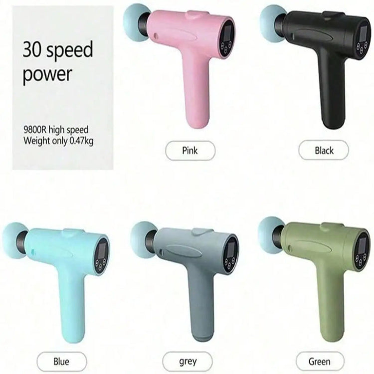 1pc Massage Gun, Deep Tissue Muscle Handheld Percussion Massager For Body, Back And Neck, Ultra Compact Elegant Design - GBTech