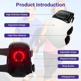 Electric Infrared Heating Knee Massager with Air Pressure And Vibration Physiotherapy Instrument for Knee Pain Relief Rehabilita - GBTech