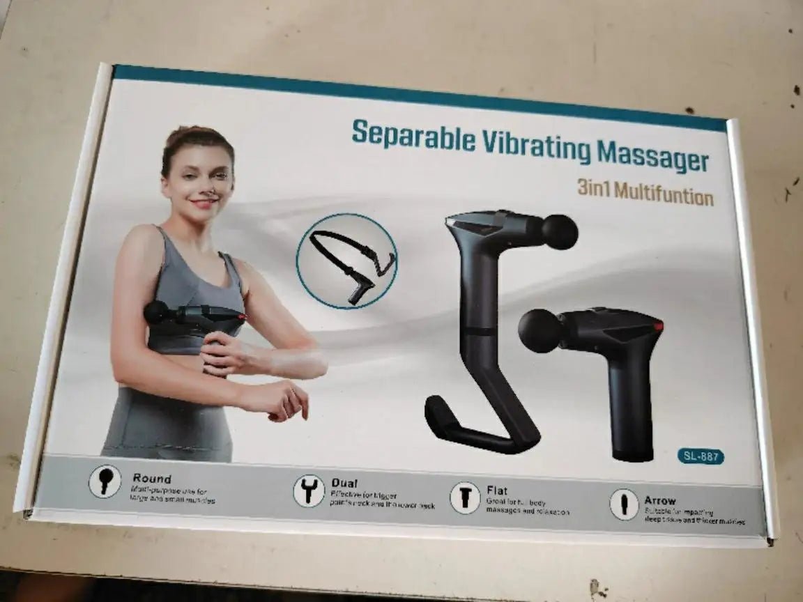 Hot Selling Long - handle Electric Massage Gun: Multifunctional for Muscle Relaxation, Deep Tissue Percussion Relief - GBTech