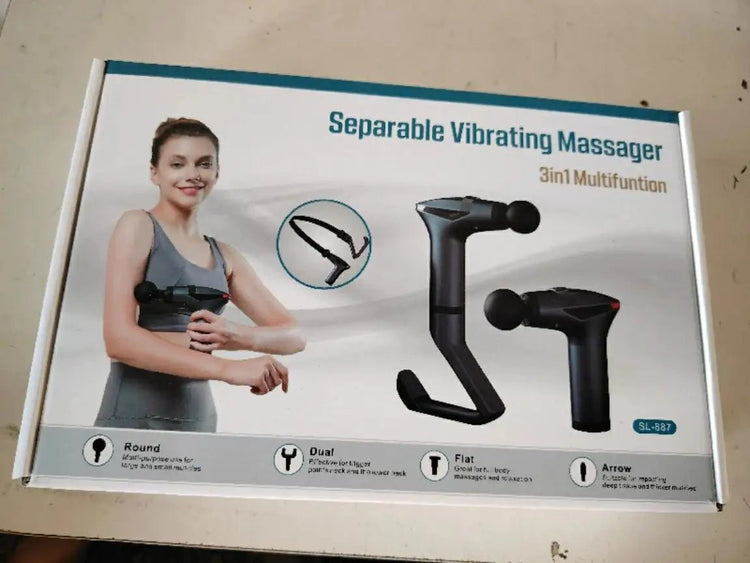 Hot Selling Long - handle Electric Massage Gun: Multifunctional for Muscle Relaxation, Deep Tissue Percussion Relief - GBTech