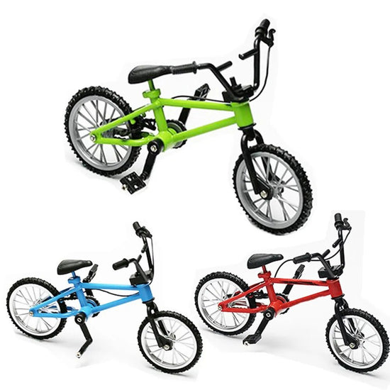 Mini Finger Mountain Bikes Toys Alloy Finger Bicycle Children Novelty Toys Model Mini Portable Bike For Kids Gift - GBTech