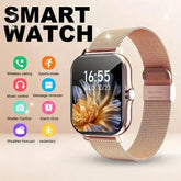 2025 Smart Fitness Watch - Wireless Calls, Alerts, 50 Sports Modes, HR/SpO2 Tracking for Men/Women (iOS/Android) - GBTech