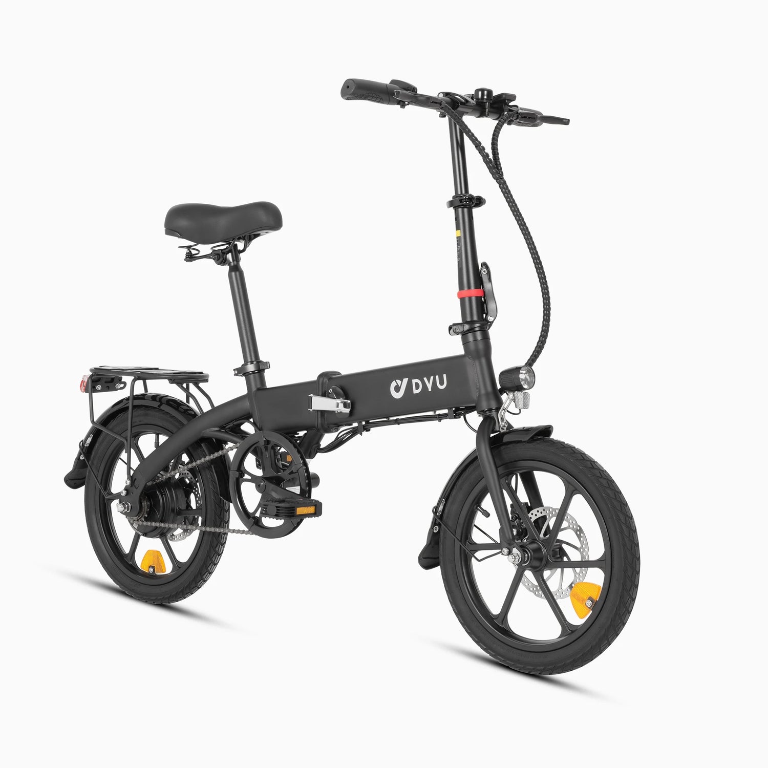 16 - Inch Folding Electric Bike Mini Electric Bike, Lithium Battery Steel Lightweight Adult Electric Bike - GBTech
