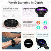 New Smart Watch 2025 Women Men Lady Gift Sports Fitness Watches Heart Rate Monitor BT Call Waterproof Smartwatch For Android IOS - GBTech