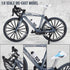 Mini 1:8 New Model Alloy Bicycle Diecast Finger Mountain Simulation Metal Bend Road Bike Collection Gifts Toys for children - GBTech