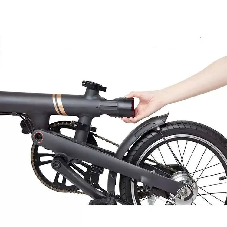 Qicycle 16inch Electric Fold bicycle Mini ebike EF1 electric assist bike Smart Ultra - light Aluminum Alloy Folding Electric Bike - GBTech
