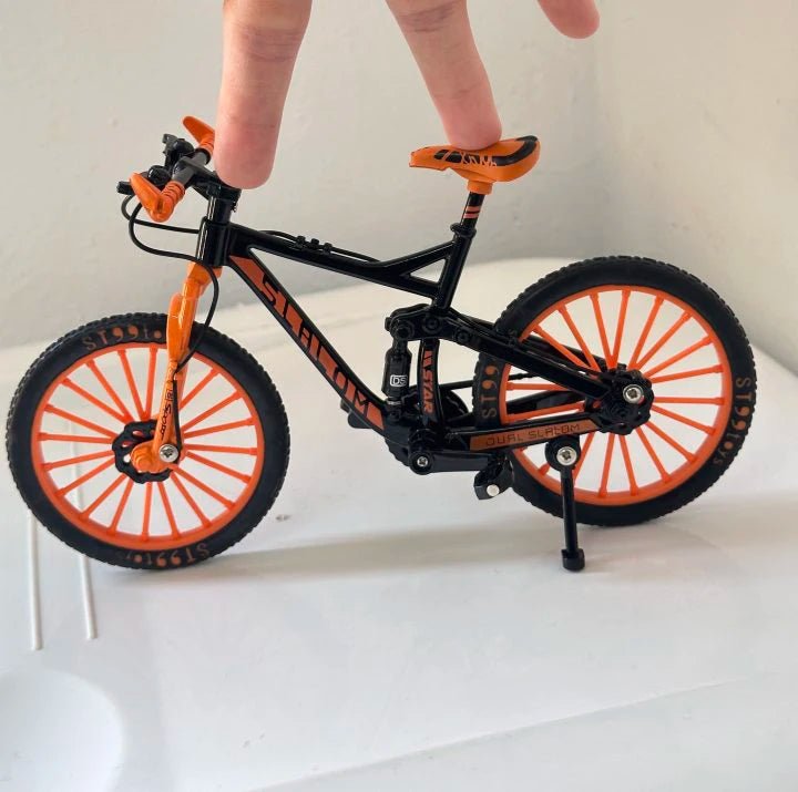 1:10 Mini Alloy Bicycle Diecast Model Finger Mountain Miniature Metal Bike Racing Toy Simulation Collection Toys for boys - GBTech