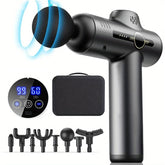 Fascial Massage Gun Electric Percussion Pistol Massager Body Neck Back Deep Tissue Muscle Relaxation Fitness Tool For Shoulder - GBTech