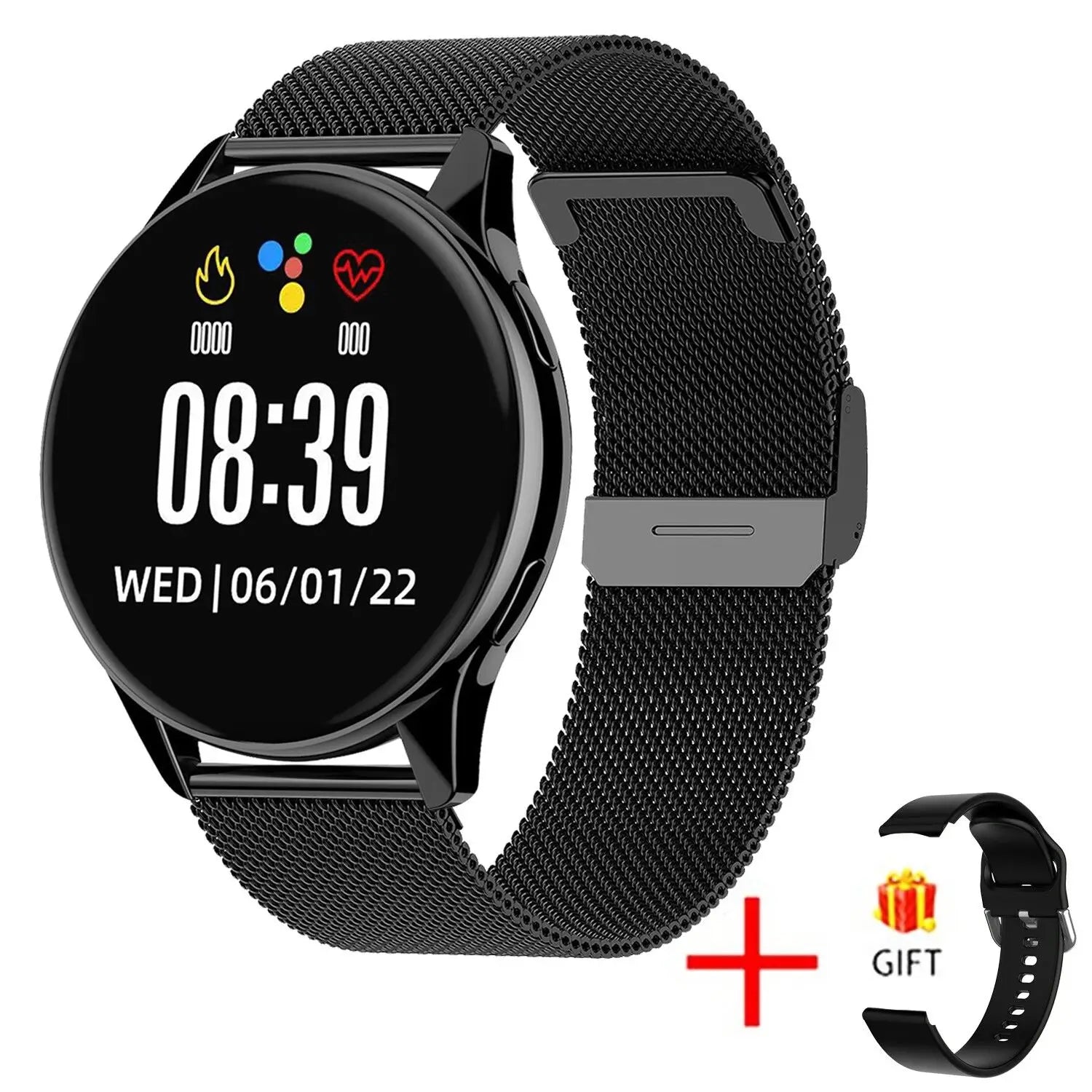 LIGE New Smart Watch 2025 Wireless Charging Smartwatch Bluetooth Calls Watches Men Women Fitness Bracelet Custom Watch Face +Box - GBTech