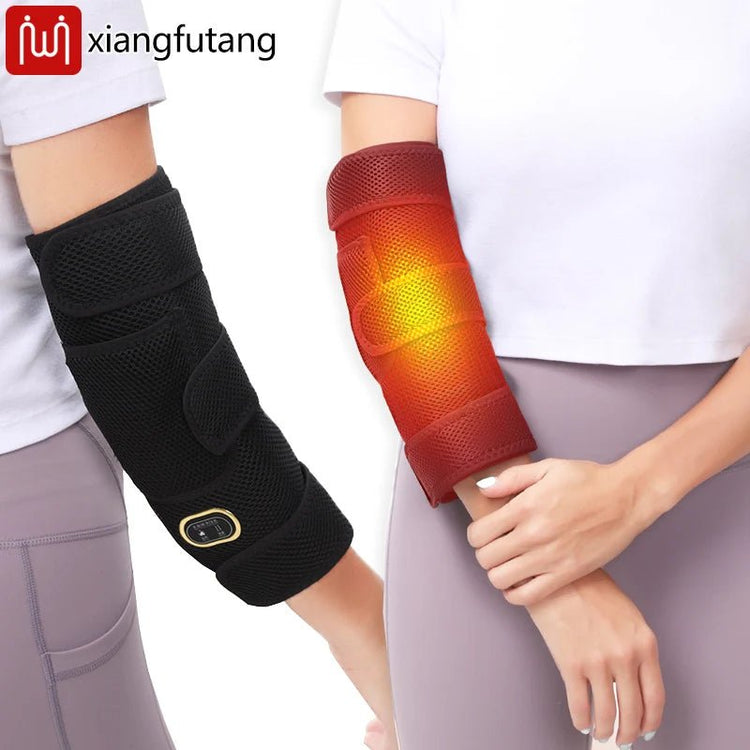 Electric Heated Knee Massager Brace Adjustable 3 Gear Temperature Elbow Protector Hot Compress Shoulder Protective Belt - GBTech