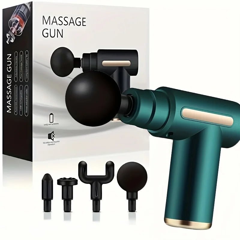 Fascial Gun Muscle Massage Gun Deep Tissue Muscle Handheld Percussion Massager For Body Back And Neck Leg - GBTech
