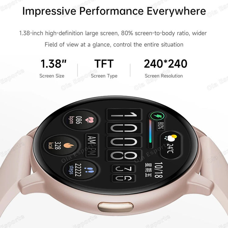 New Smart Watch 2025 Women Men Lady Gift Sports Fitness Watches Heart Rate Monitor BT Call Waterproof Smartwatch For Android IOS - GBTech