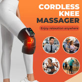 Electric Heated Vibration Knee Massage Pad 3 in 1 Massager for Shoulder Elbow Hot Compress Thermal Joint Brace Muscle Relaxation - GBTech