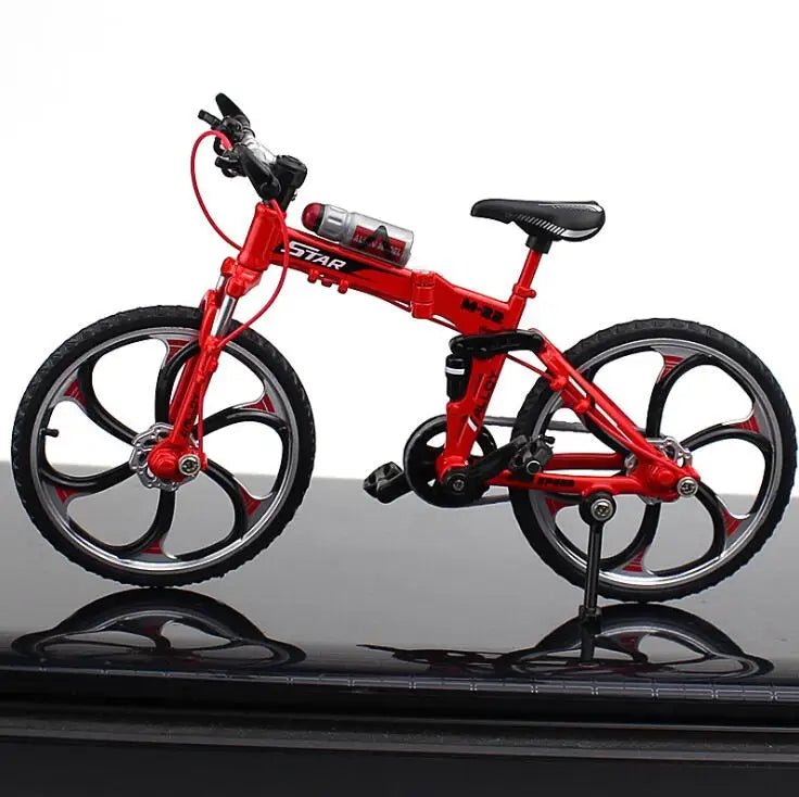 New mini 1:10 Alloy Model Bicycle Diecast Metal Finger Mountain bike Racing Simulation Adult Collection Gifts Toys for children - GBTech