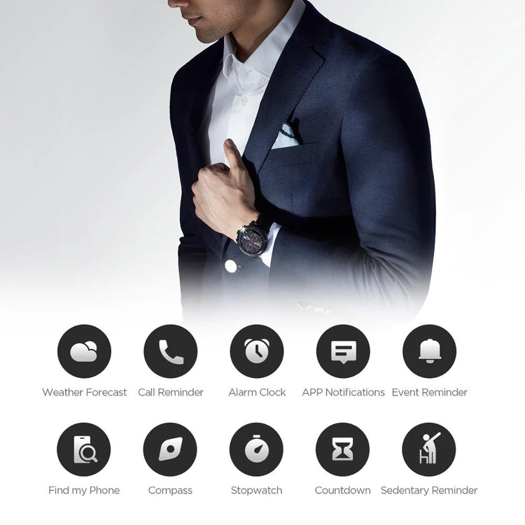 Amazfit Stratos Smart Fitness Sport Watch for Android IPhone 5ATM Waterproof Bluetooth Music Built In GPS Call Reminder Display - GBTech